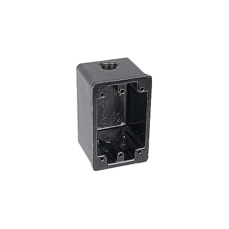 Abb Electrical Box, 16 cu. in., Outlet, Non-Metallic FSC-12
